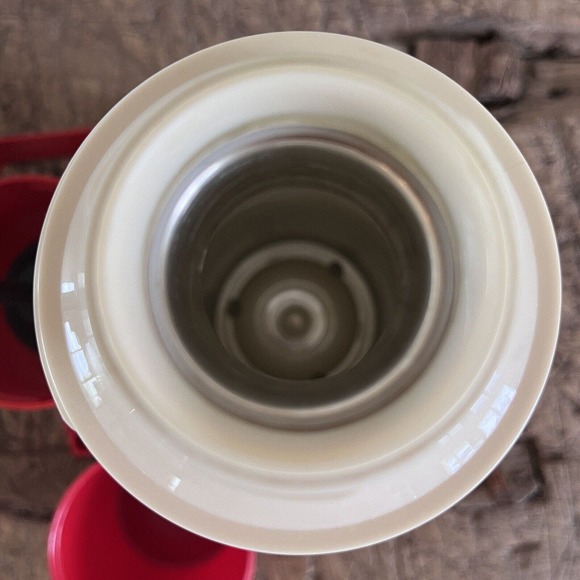 Vintage Aladdin Thermos PUMP-A-DRINK Hot or Cold Dispenser 1 QT Retro 70s - Picture 12 of 14